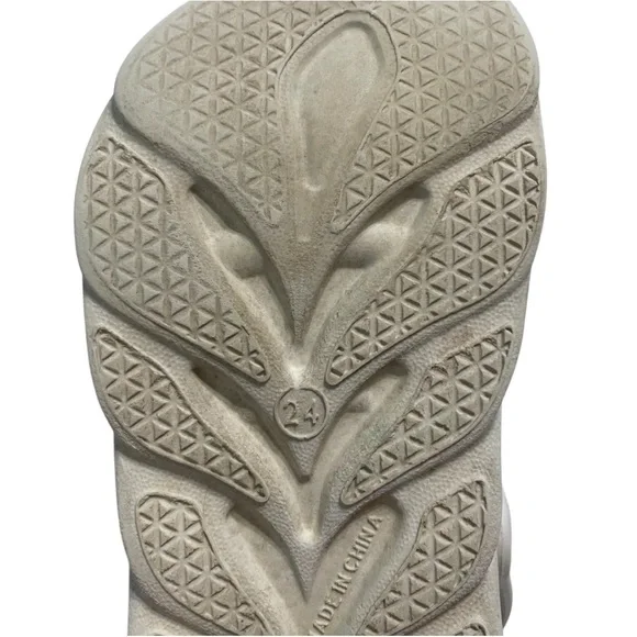 Cream and White Water Shoes with Fun Designs Set of 2 - Picture 9 of 11